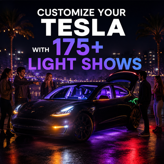 Tesla FX Light Shows Custom Drive