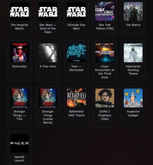 Tesla FX Light Shows Sci-Fi Pack